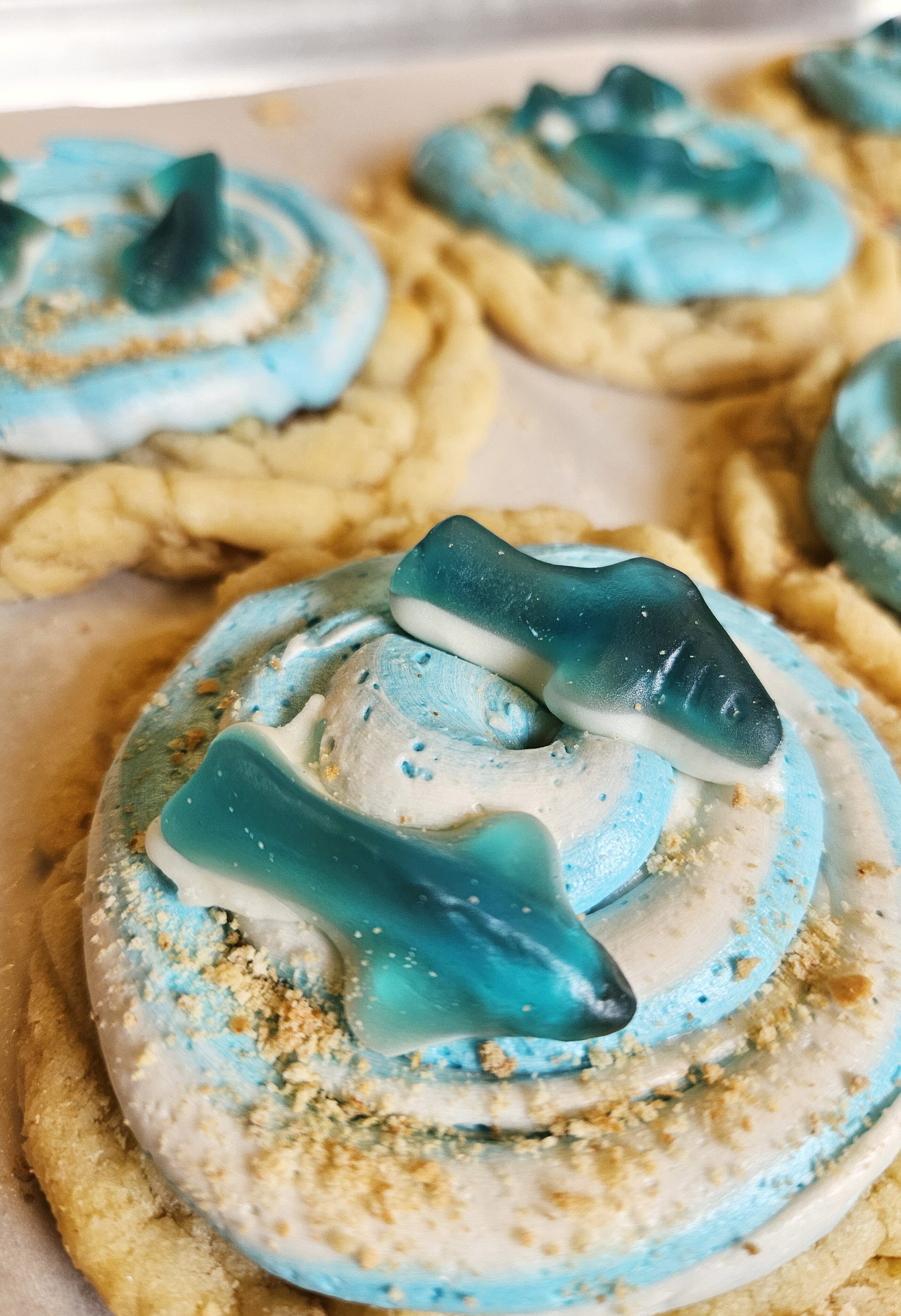 Shark Bite Cookie