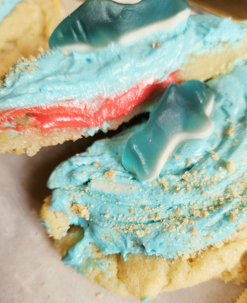 Shark Bite Cookie